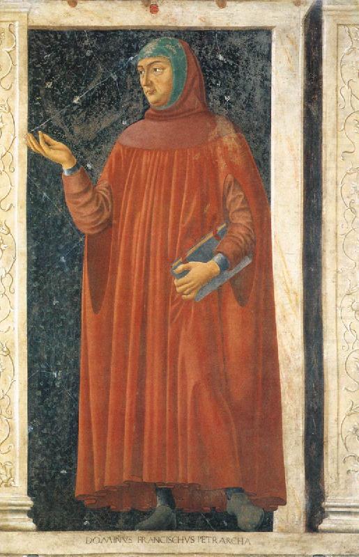 Andrea del Castagno Francesco Petrarca china oil painting image